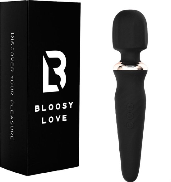 Bloosy Love Jennifer Wand Vibrator - Waterdicht & Super krachtig - Clitoris Stimulator & G Spot Vibrator - Vibrators voor Vrouwen - Vibrators - Sex Toys voor Koppels - Seks Speeltjes - Sek Toys voor Vrouwen