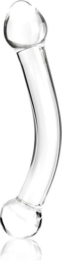 Glas - Curved G-Spot Stimulator Glazen Dildo - Dildo