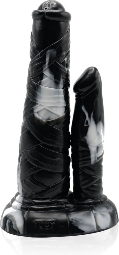 Sex Dragon® Frure The Insane - Dubbele realistische dildo met zuignap - Dubbele penetratie - 24 cm