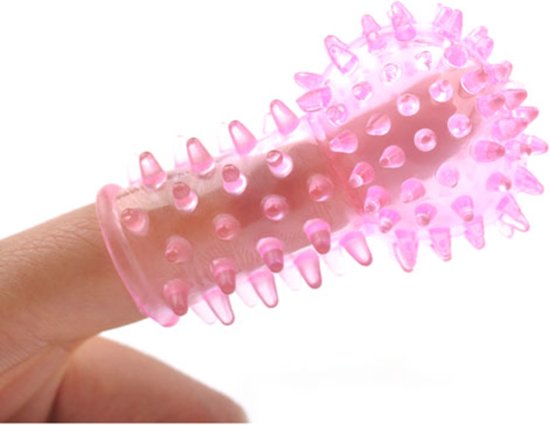 Vinger Stimulator Thick Head Pink - Lekker gevoel - Stimulerend voor clitoris - Makkelijk in gebruik - Stimulerend voor vrouwen - Spannend voor koppels - Sex speeltjes - Sex toys - Erotiek - Sexspelletjes voor mannen en vrouwen - Seksspeeltjes